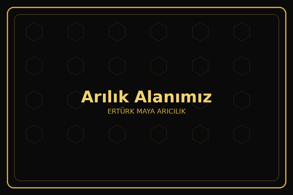 Arılık Alanımız